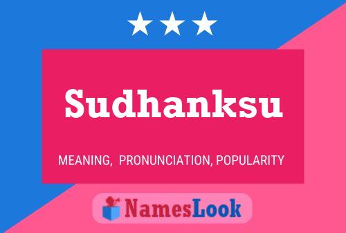 Póster del nombre Sudhanksu