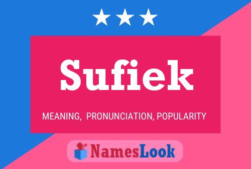 Póster del nombre Sufiek