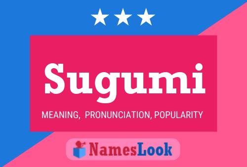 Póster del nombre Sugumi