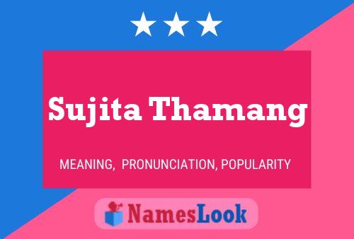 Póster del nombre Sujita Thamang