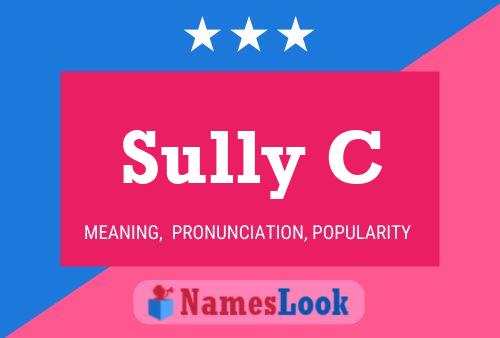 Póster del nombre Sully C