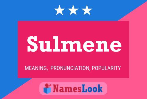 Póster del nombre Sulmene