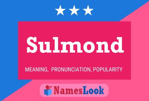 Póster del nombre Sulmond