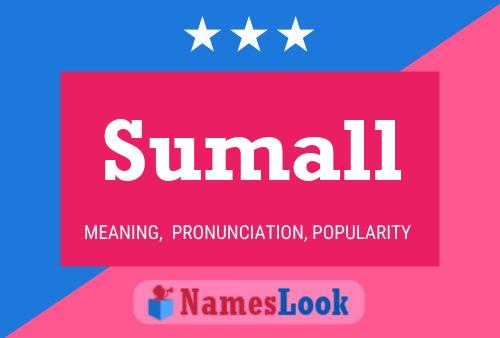 Póster del nombre Sumall