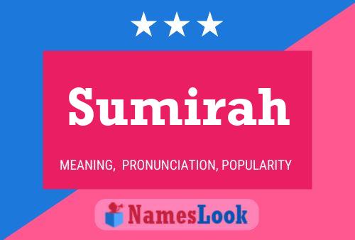 Póster del nombre Sumirah