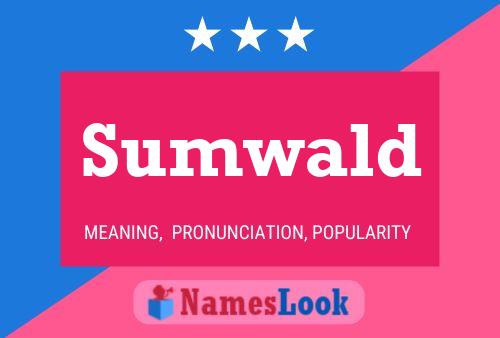 Póster del nombre Sumwald