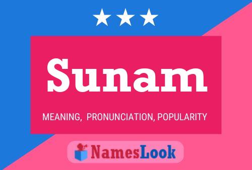 Póster del nombre Sunam