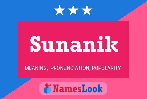 Póster del nombre Sunanik