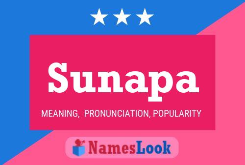 Póster del nombre Sunapa