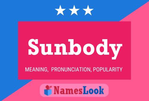 Póster del nombre Sunbody