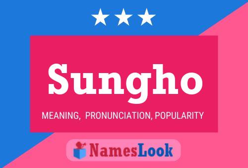 Póster del nombre Sungho