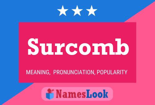 Póster del nombre Surcomb