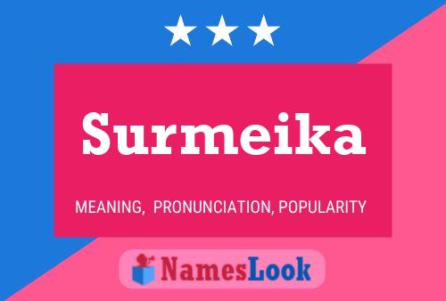 Póster del nombre Surmeika