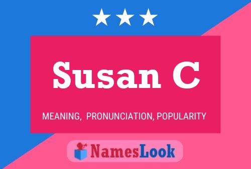 Póster del nombre Susan C