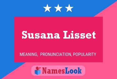 Póster del nombre Susana Lisset