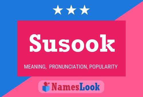 Póster del nombre Susook