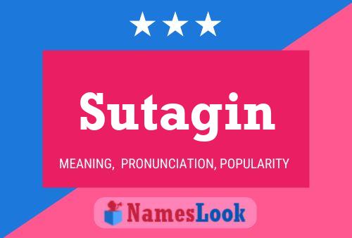 Póster del nombre Sutagin