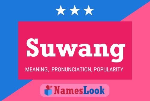 Póster del nombre Suwang