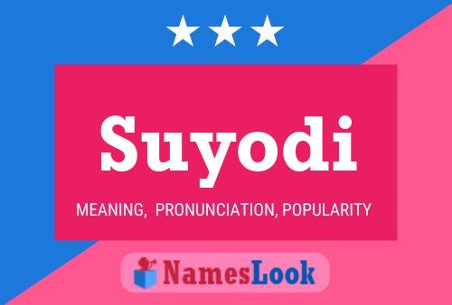 Póster del nombre Suyodi