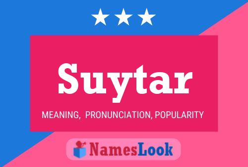 Póster del nombre Suytar