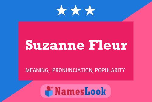 Póster del nombre Suzanne Fleur