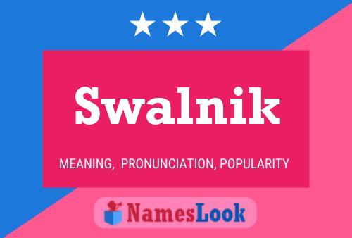 Póster del nombre Swalnik