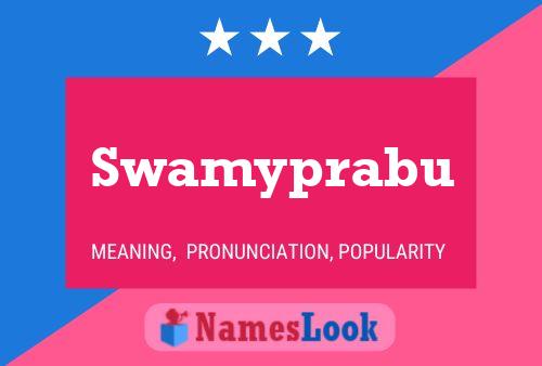 Póster del nombre Swamyprabu