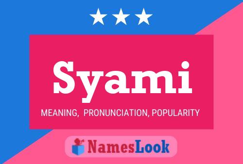 Póster del nombre Syami