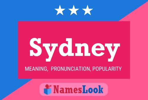 Póster del nombre Sydney