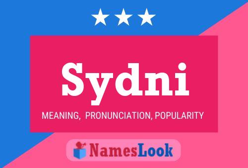 Póster del nombre Sydni