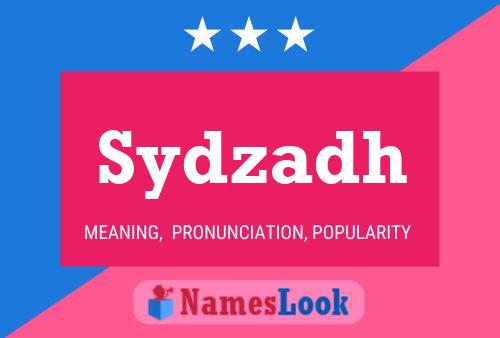 Póster del nombre Sydzadh