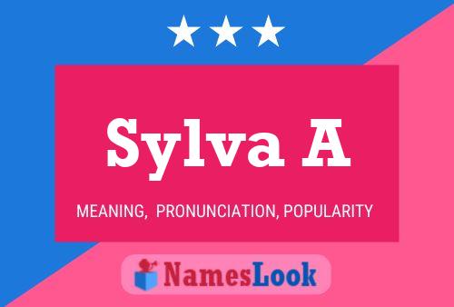 Póster del nombre Sylva A