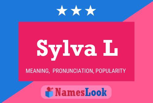 Póster del nombre Sylva L