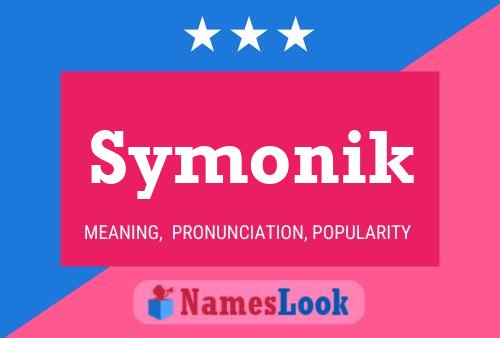 Póster del nombre Symonik