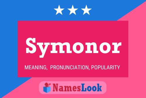 Póster del nombre Symonor