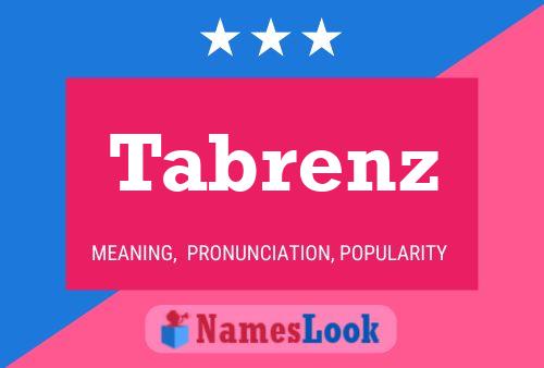 Póster del nombre Tabrenz