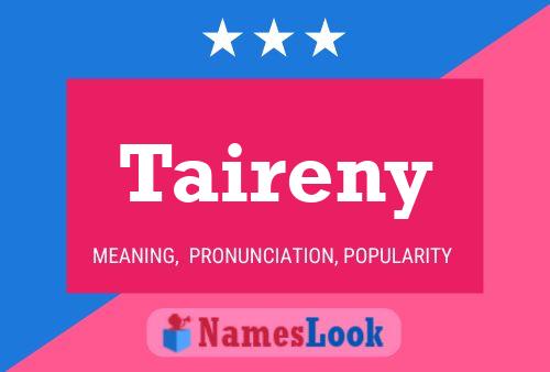 Póster del nombre Taireny