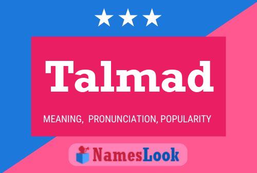 Póster del nombre Talmad