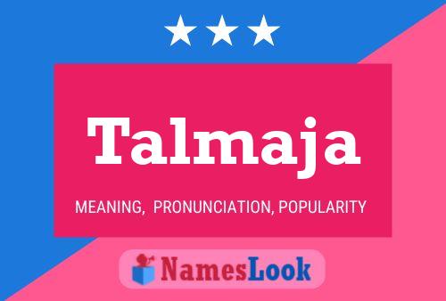 Póster del nombre Talmaja