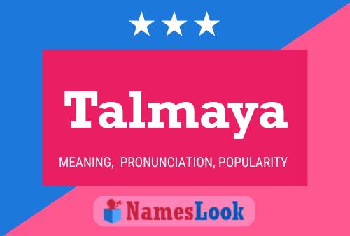 Póster del nombre Talmaya