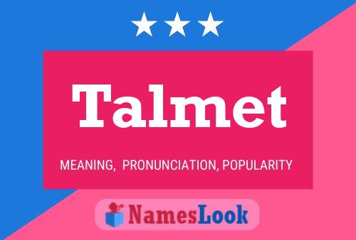 Póster del nombre Talmet