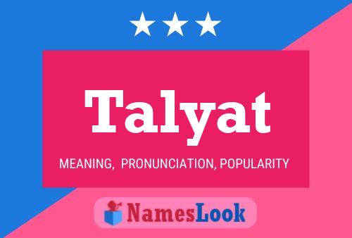 Póster del nombre Talyat