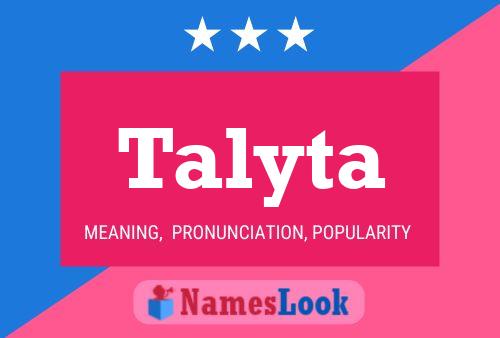 Póster del nombre Talyta