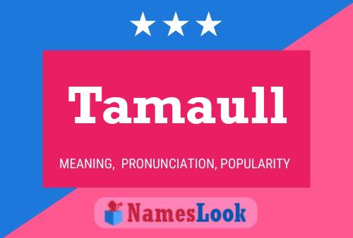 Póster del nombre Tamaull