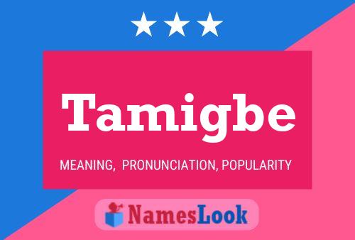 Póster del nombre Tamigbe