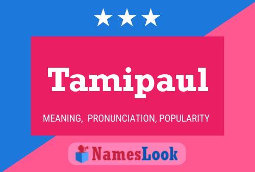 Póster del nombre Tamipaul