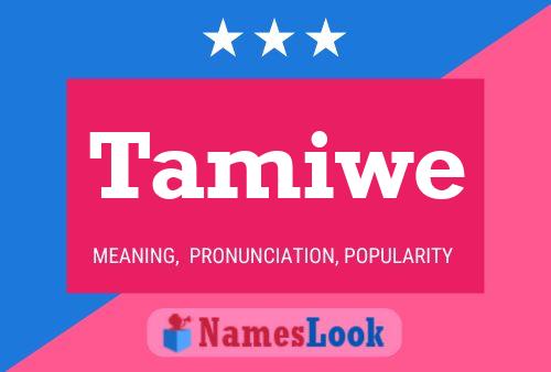 Póster del nombre Tamiwe