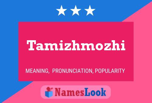 Póster del nombre Tamizhmozhi