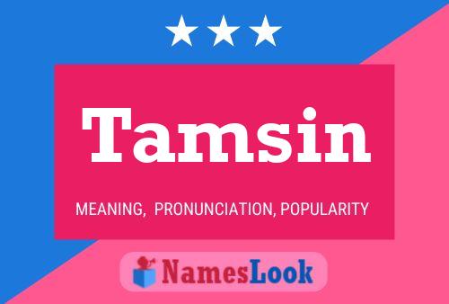 Póster del nombre Tamsin