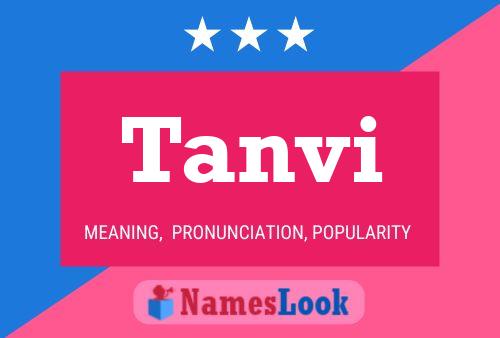 Póster del nombre Tanvi